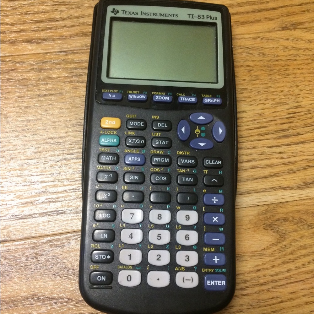 TI-83 Calculator (batteries included)